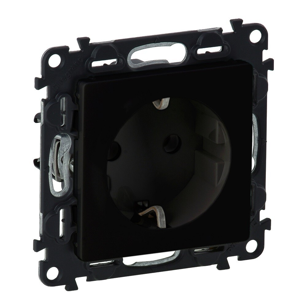 Розетка Legrand Valena Life встраиваемая антрацит (756321)